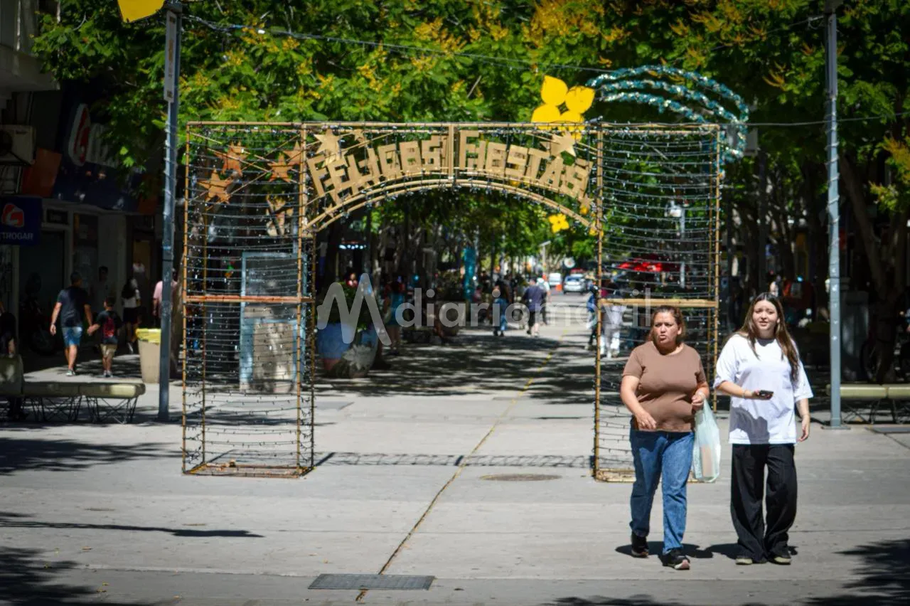 comercio ventas navidad navideñas compras peatonal 