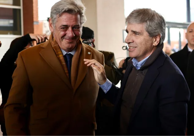 Caputo y Pino en La Rural