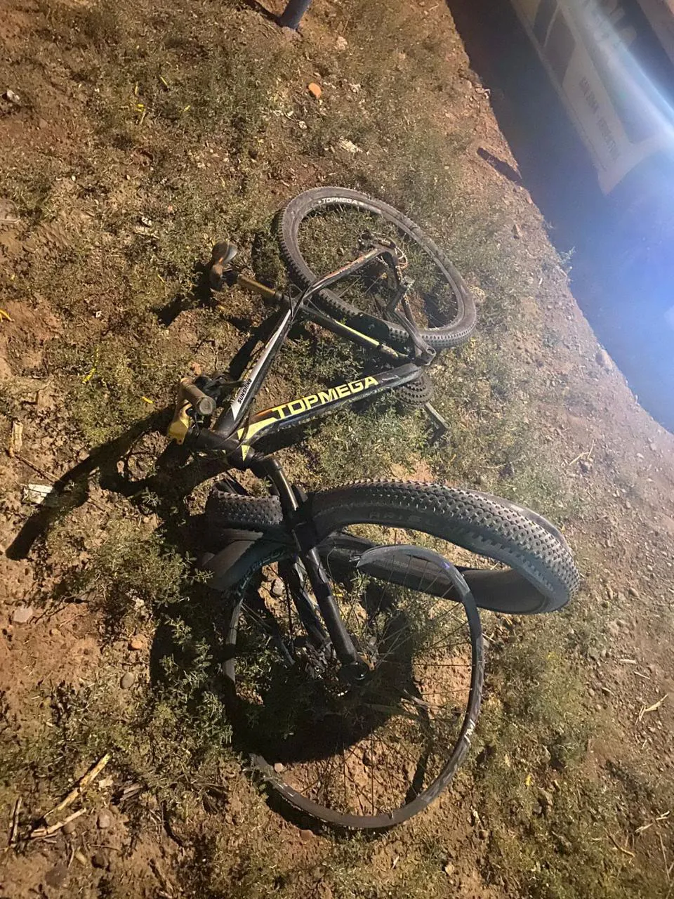 bici top mega accidente