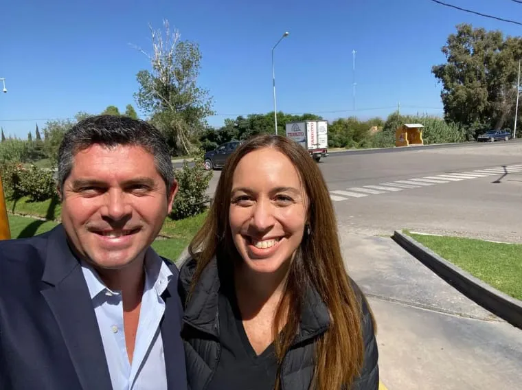 orrego y María eugenia vidal
