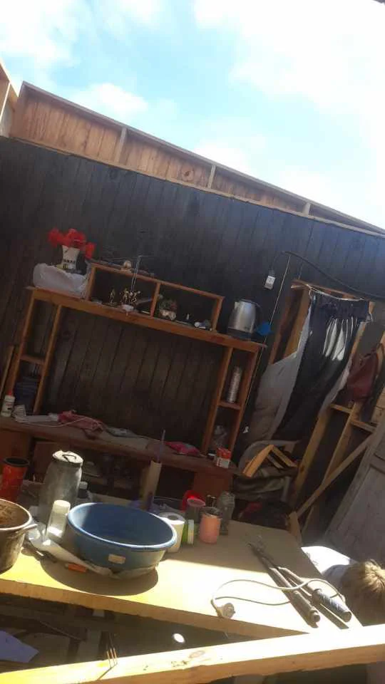 Se voló un techo en Pocito