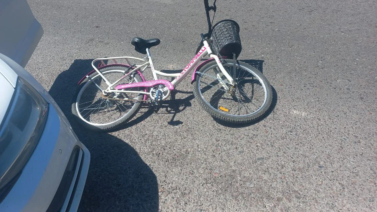bici chocada playera