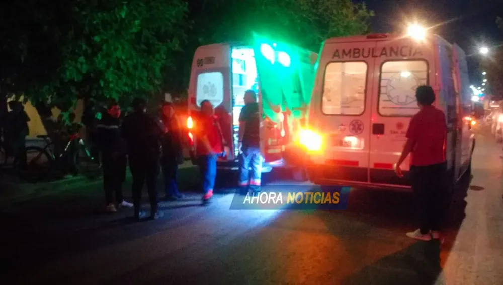 accidente albardón dos internados