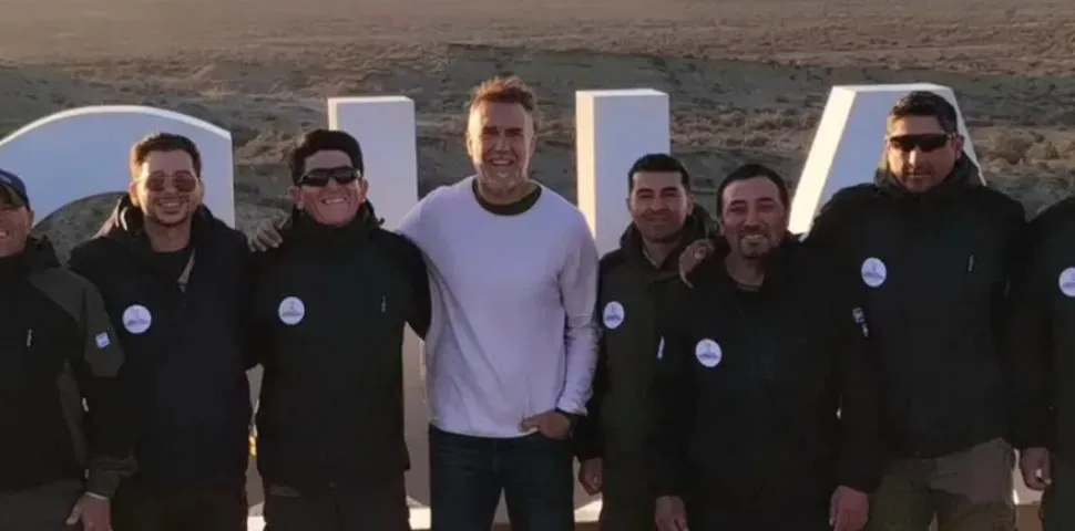 Batistuta en Ischigualasto