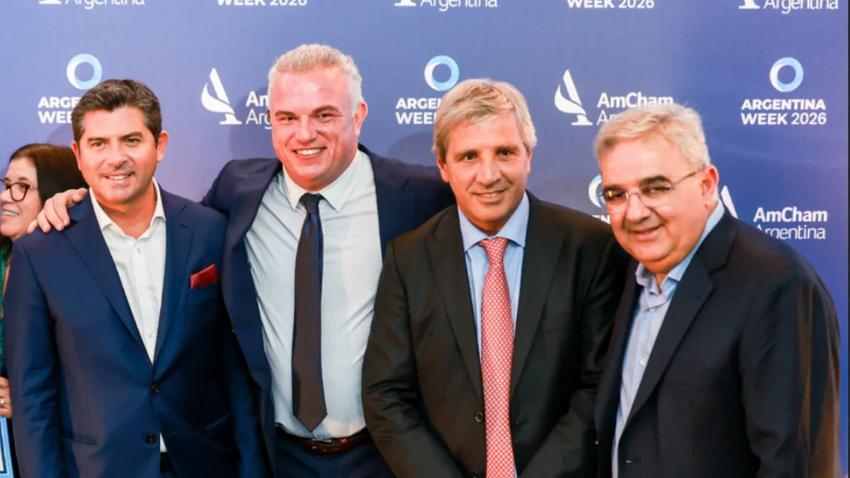 Orrego Michel Los Azules y Luis Caputo