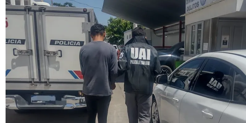 detenido en chimbas
