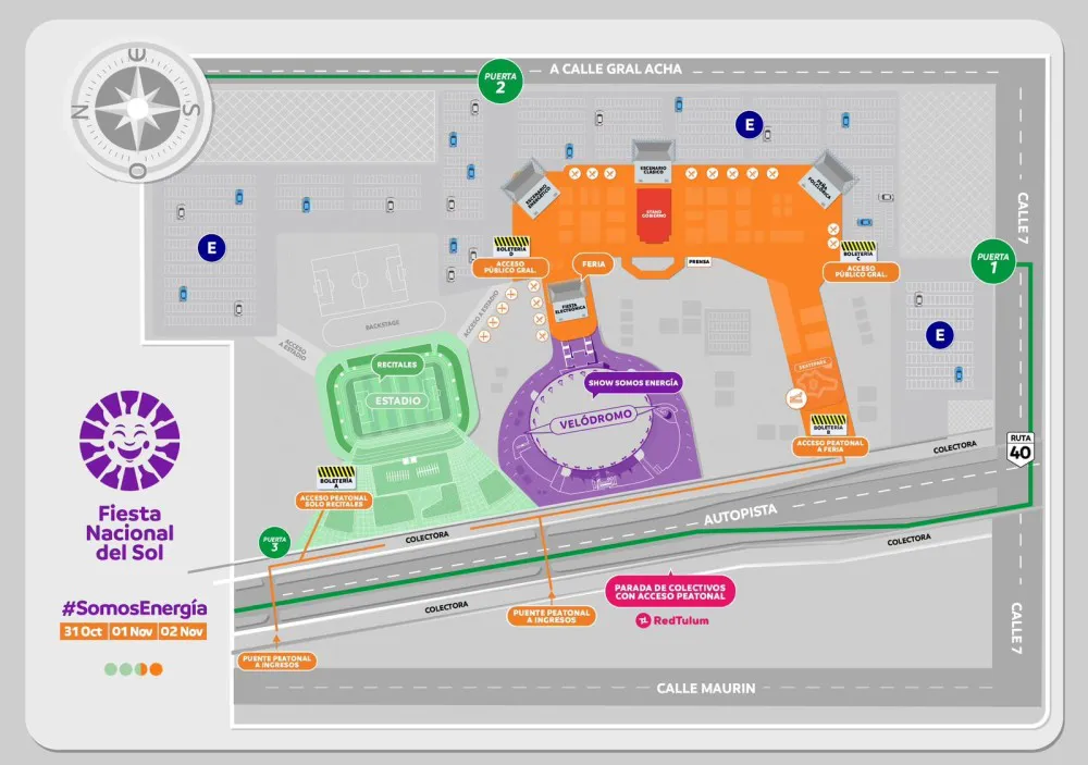 fiesta del sol ingresos
