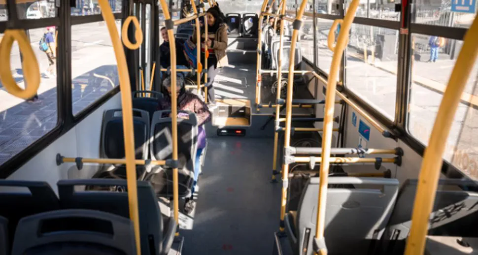 Colectivo paro de colectivo