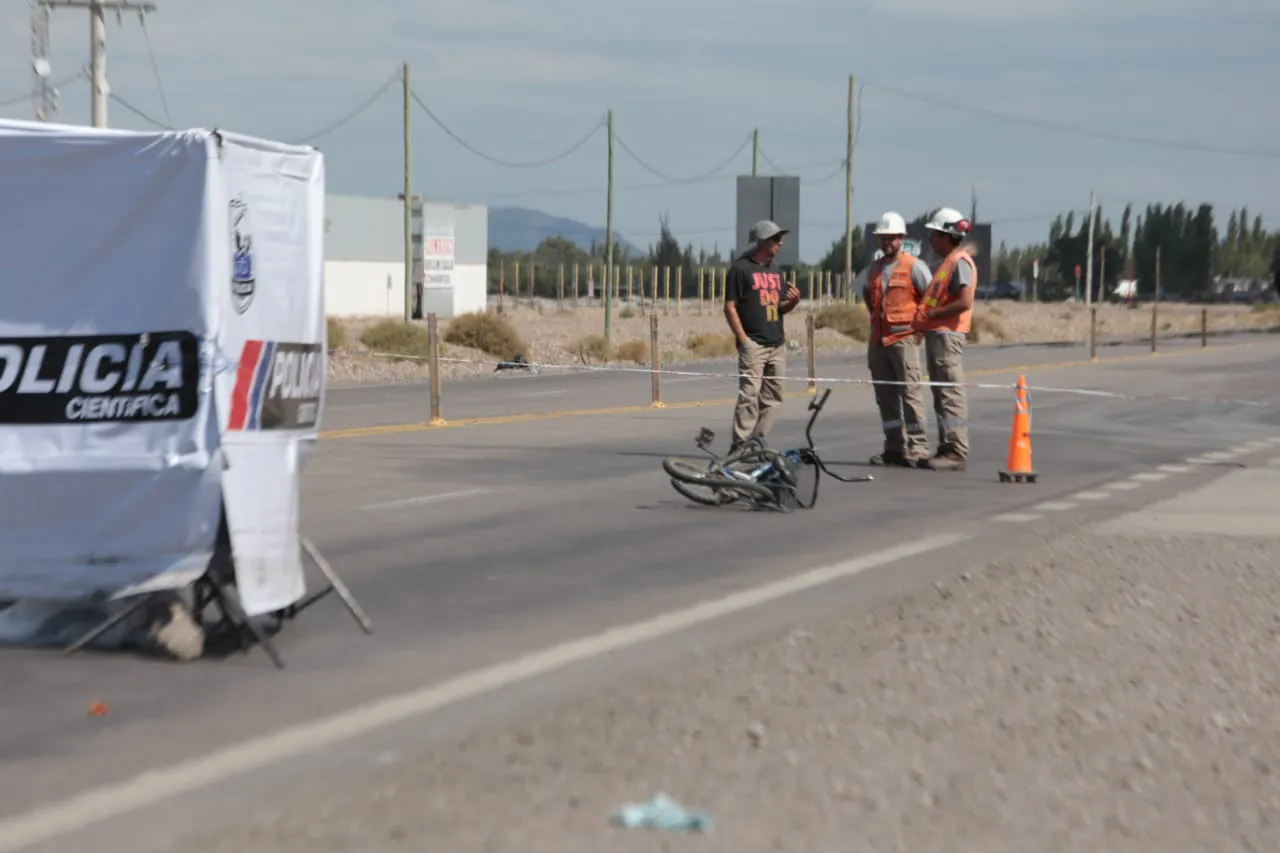 ciclista muerto