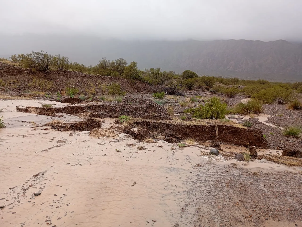 creciente lluvia san juan