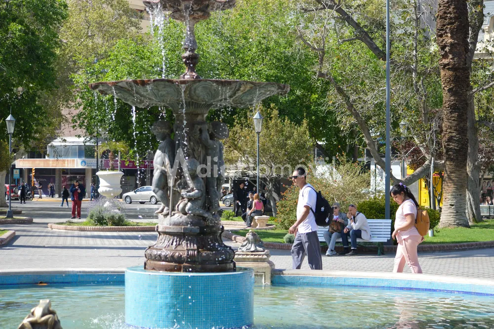 sol calor San Juan plaza