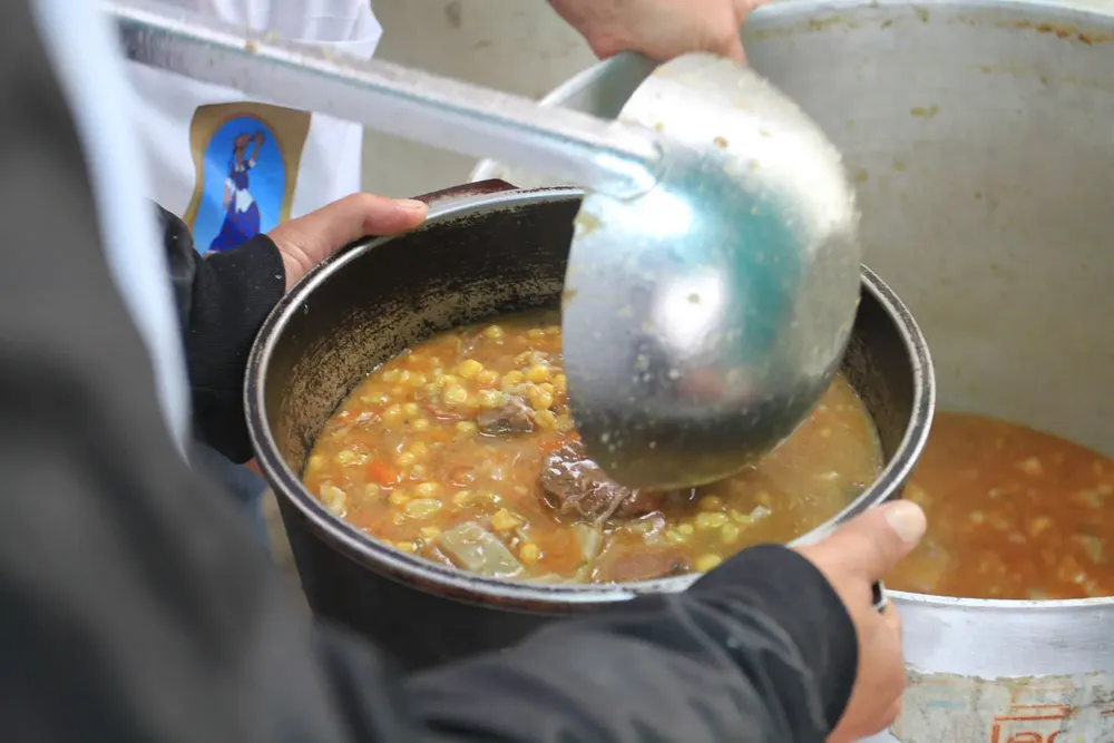 Locro en la feria de Salta y Nogoya
