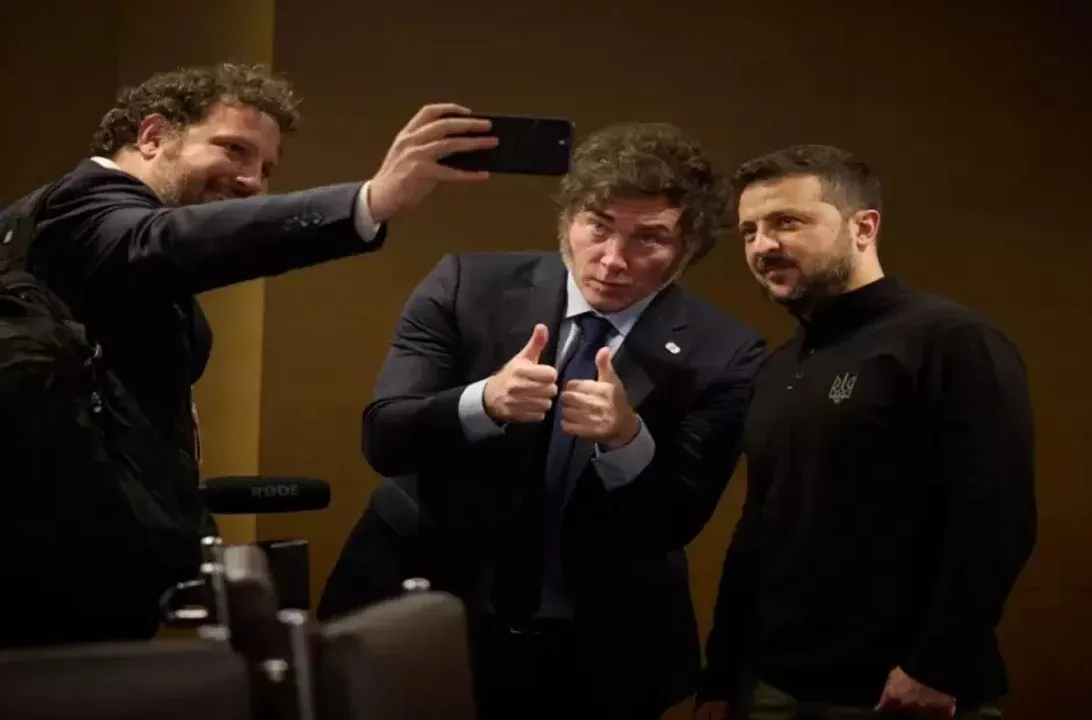 Milei Zelensky