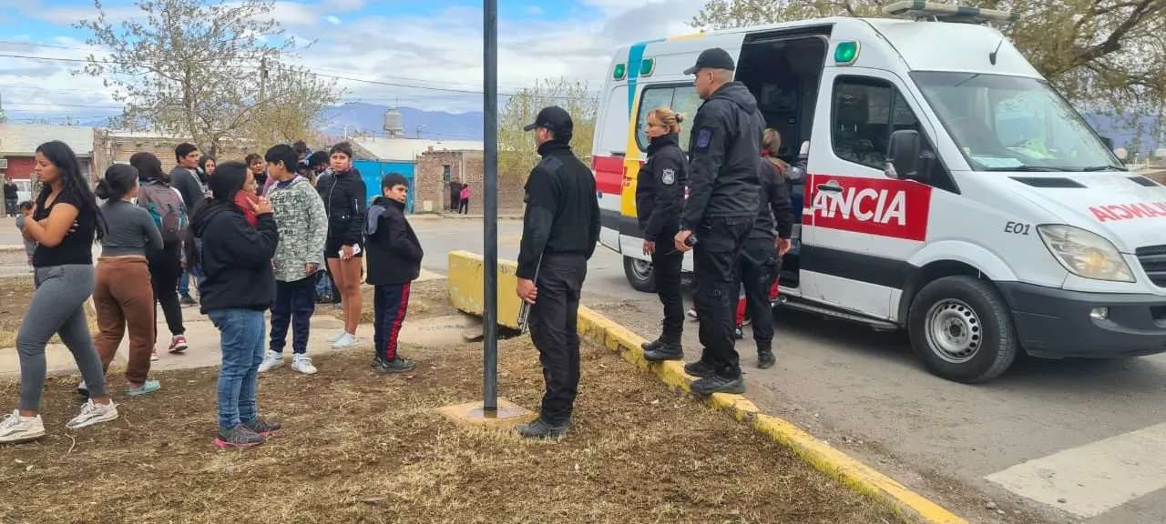 barrio la estación ambulancia pelea