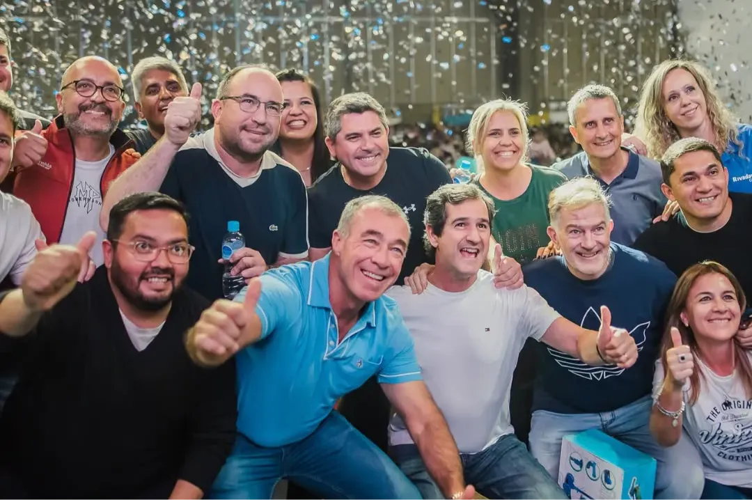 🥳🙌🏼 Hoy celebramos el Día del Niño en Rivadavia junto al gobernador @drmarorrego , el intende