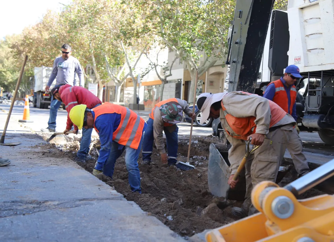 obras avenida Central