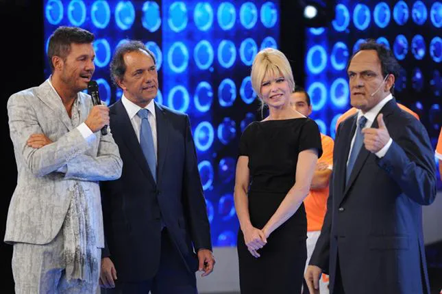 Scioli en Tinelli
