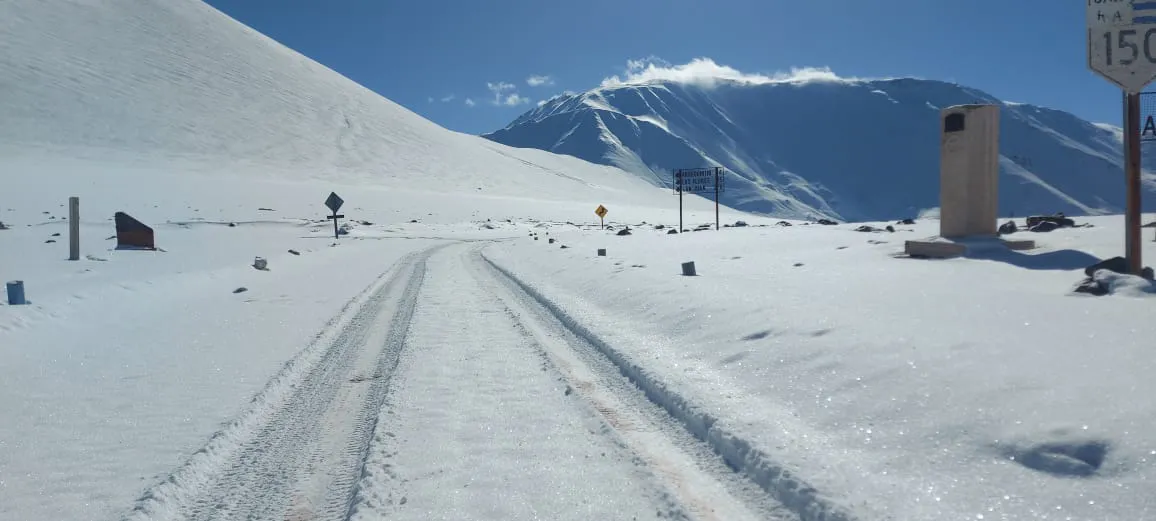 agua negra nieve