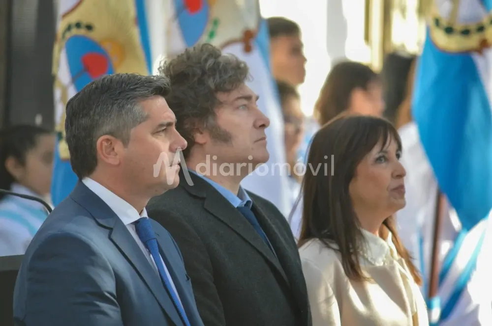 Javier Milei en San Juan junto a Orrego3