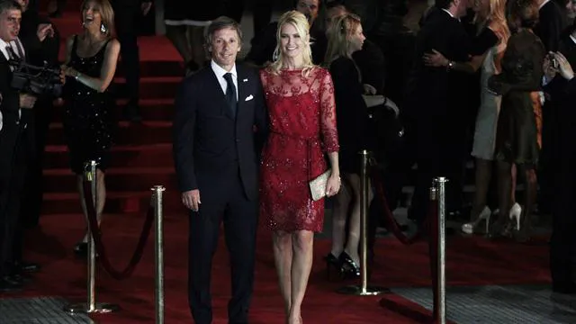 Valeria Mazza y esposo, Alejandro Gravier.