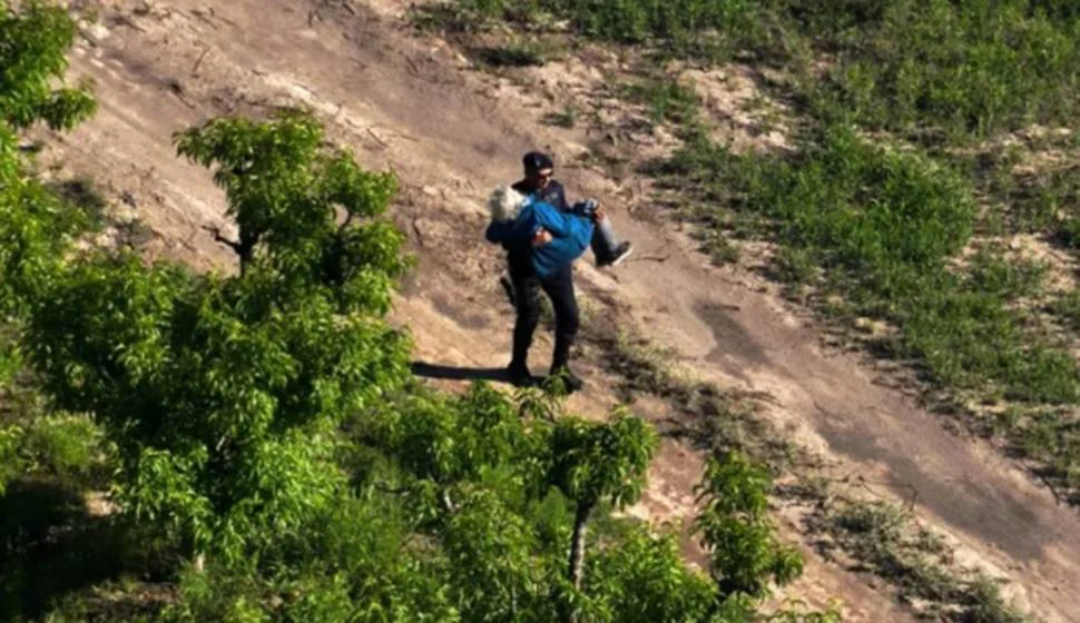 Policía rescate