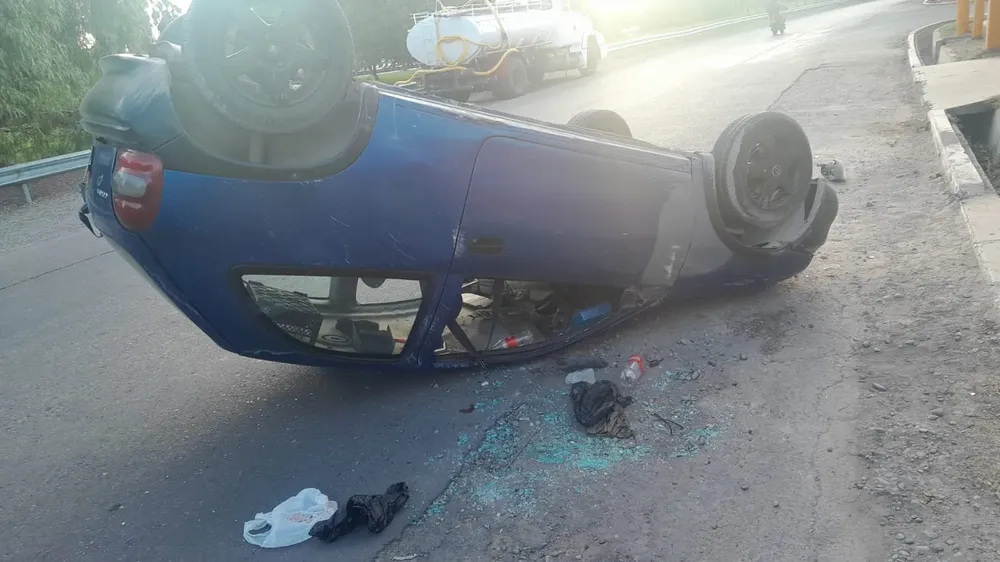 vuelco corsa lateral