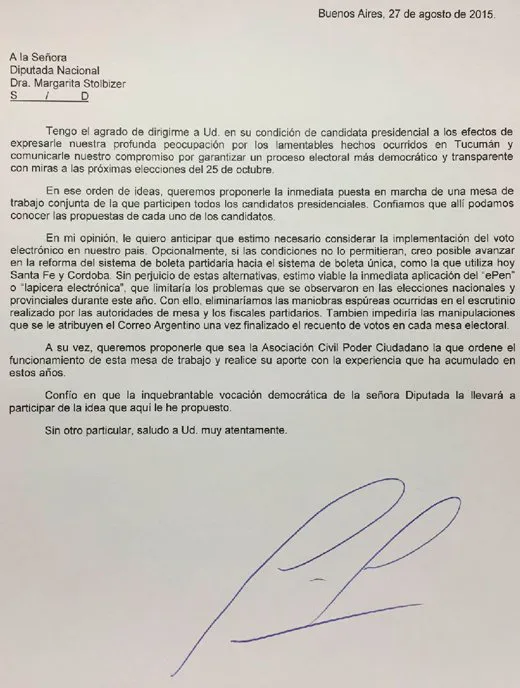 carta stolbizer