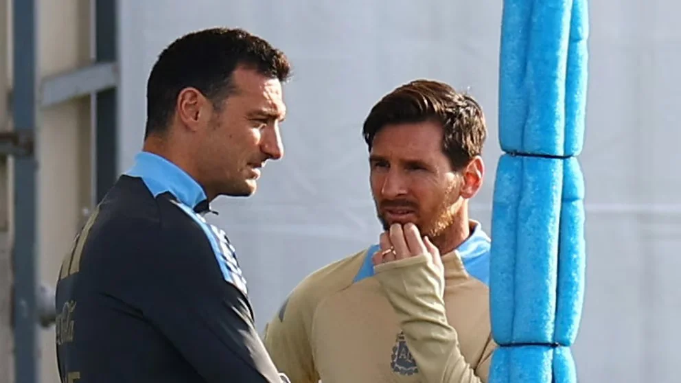 Scaloni-Messi