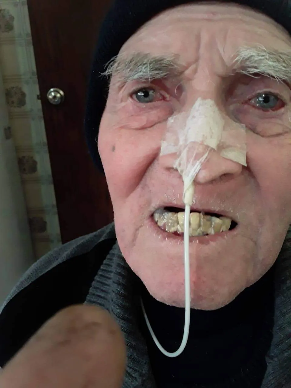 abuelo en geriatrico
