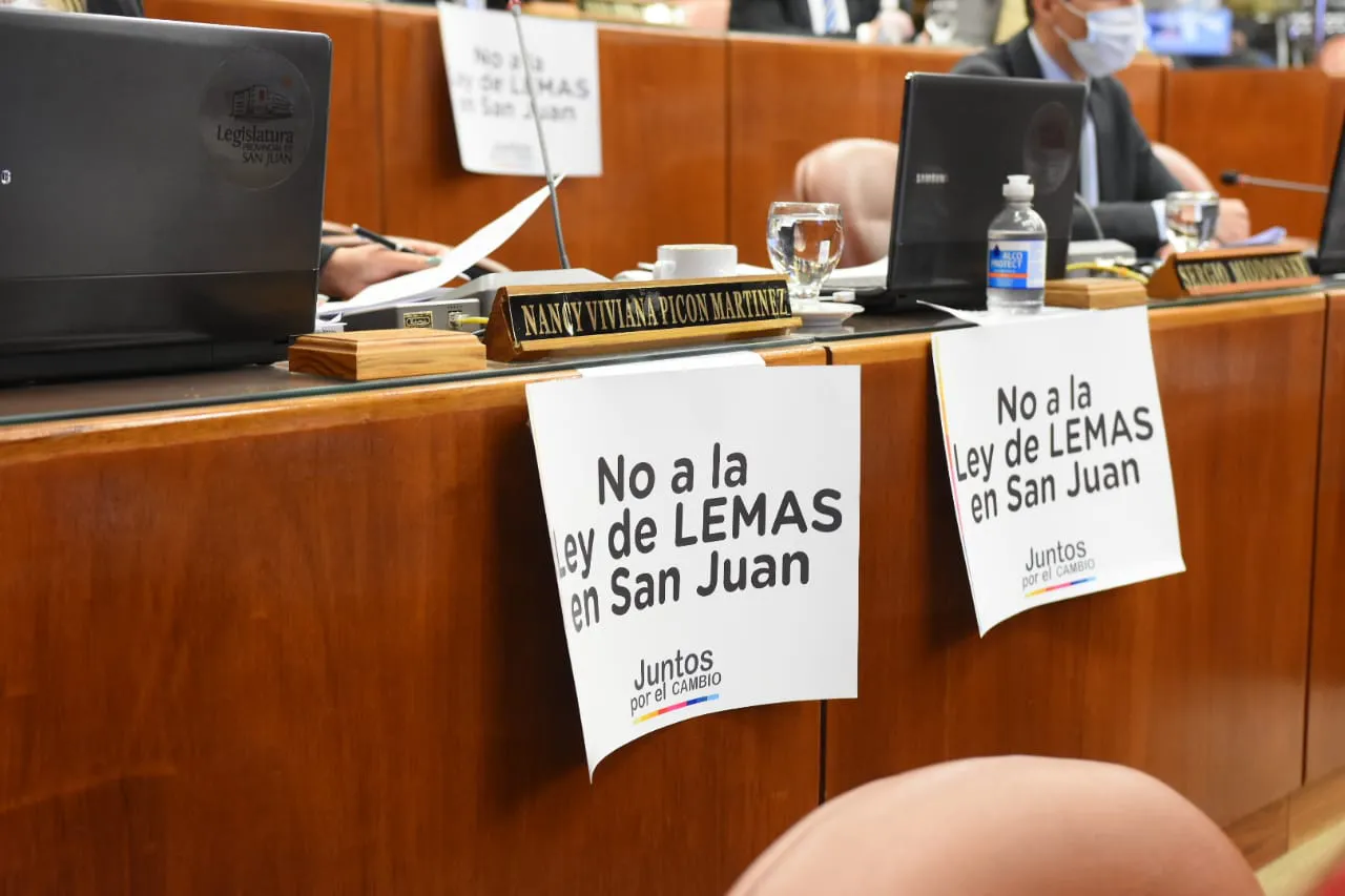 no a la ley de lemas