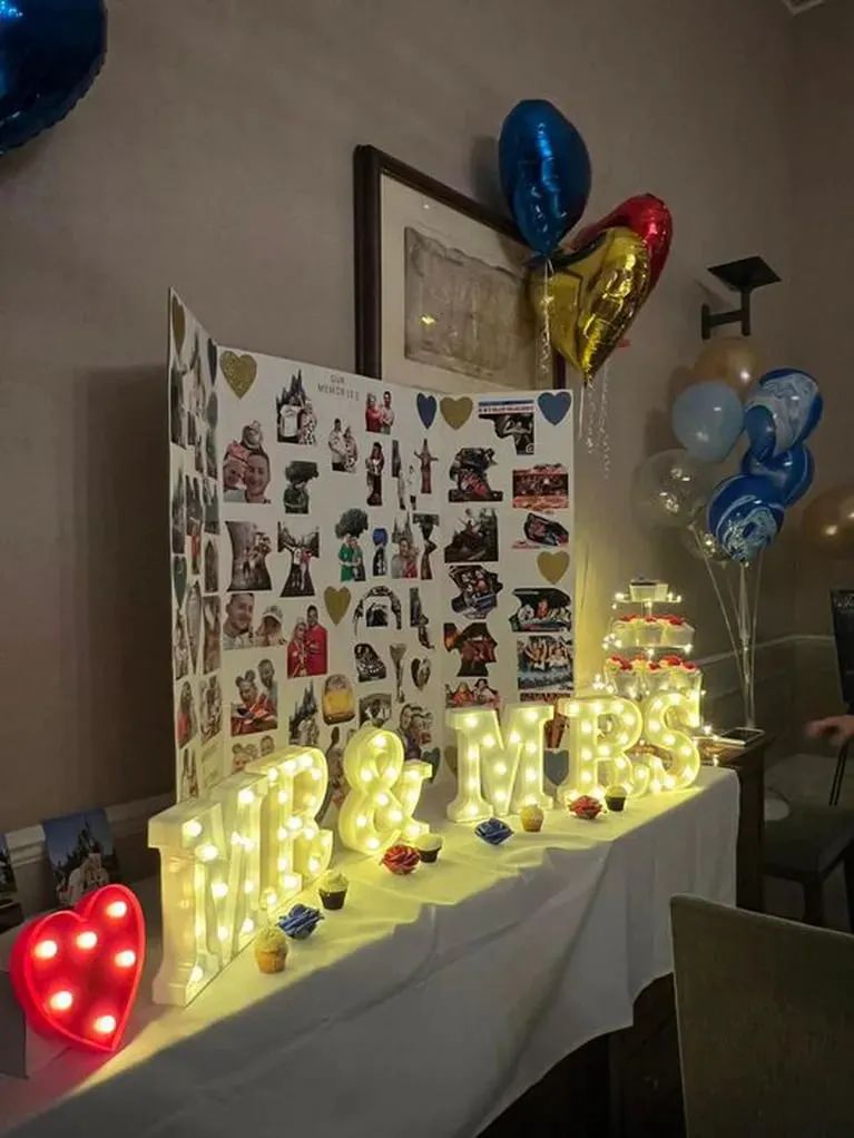 Tres días antes de morir, su novio le organizó la boda soñada en el hospital. (Foto Facebook alex.fielding.73)