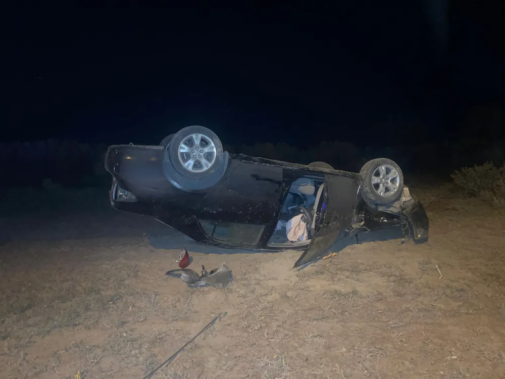 Vuelco en 25 de Mayo