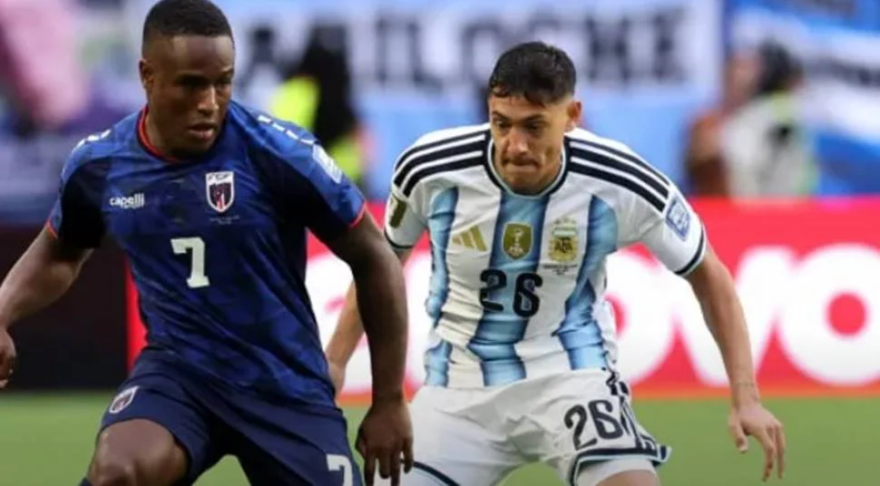 Selección Argentina vs Cabo Verde Molina