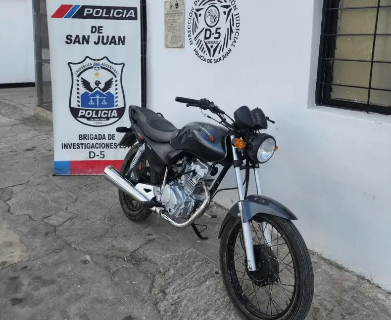 Moto recuperada