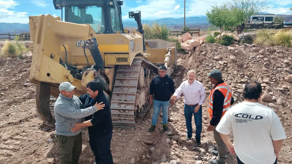 Obras en Calingasta