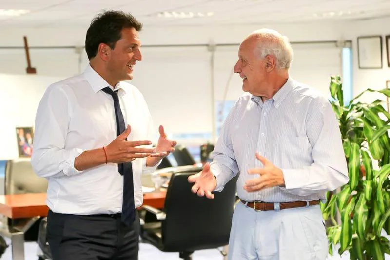 Roberto Lavagna y Sergio Massa