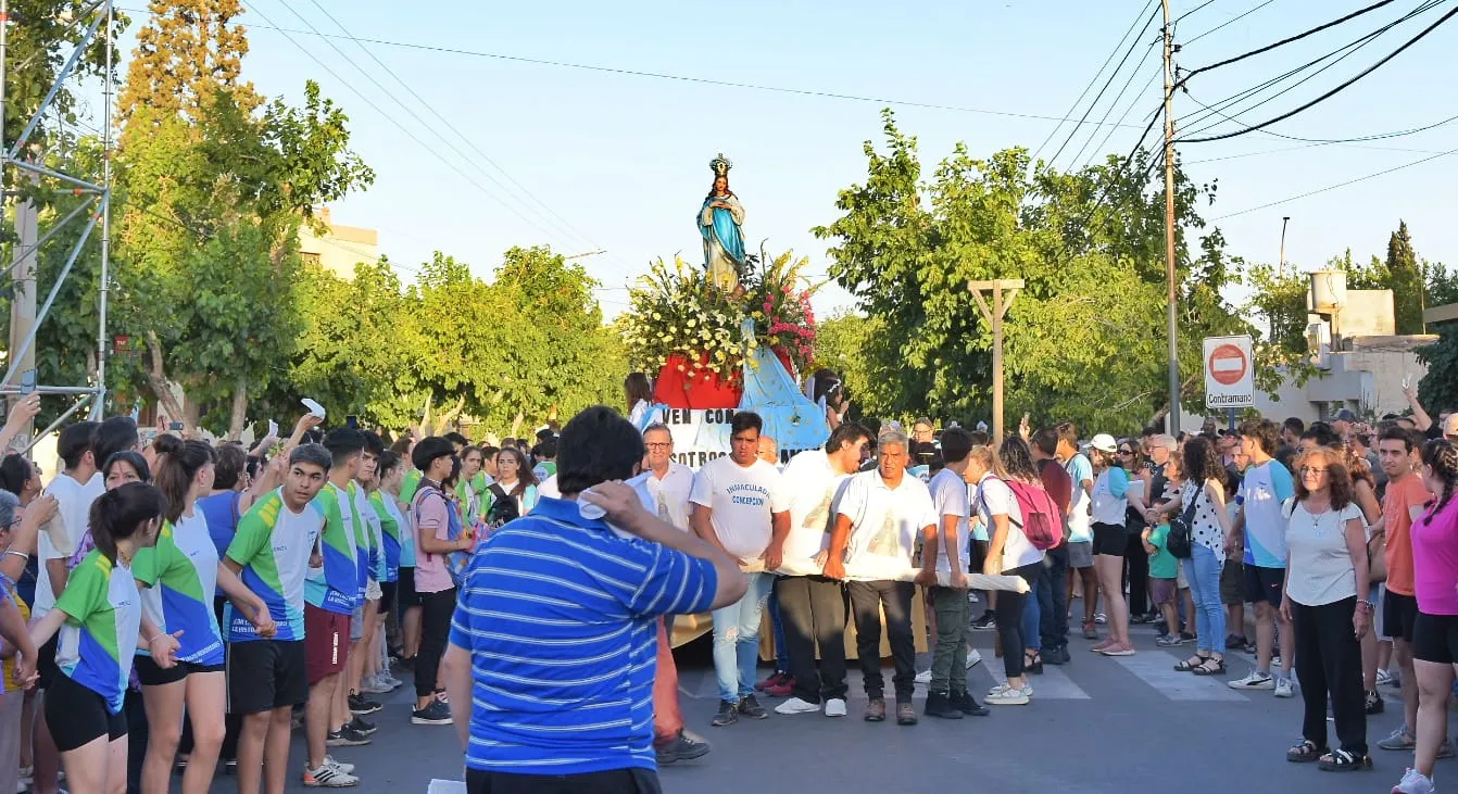 Procesión Virgen Inmaculada Concepción