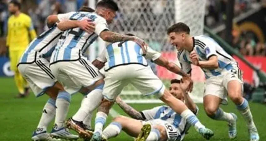 Festejo Argentina