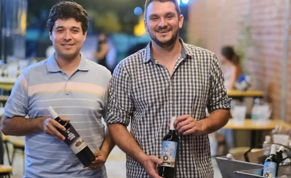 Federico Riveros y Abel Chiconi