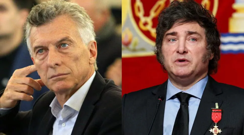 Mauricio Macri y Javier Milei