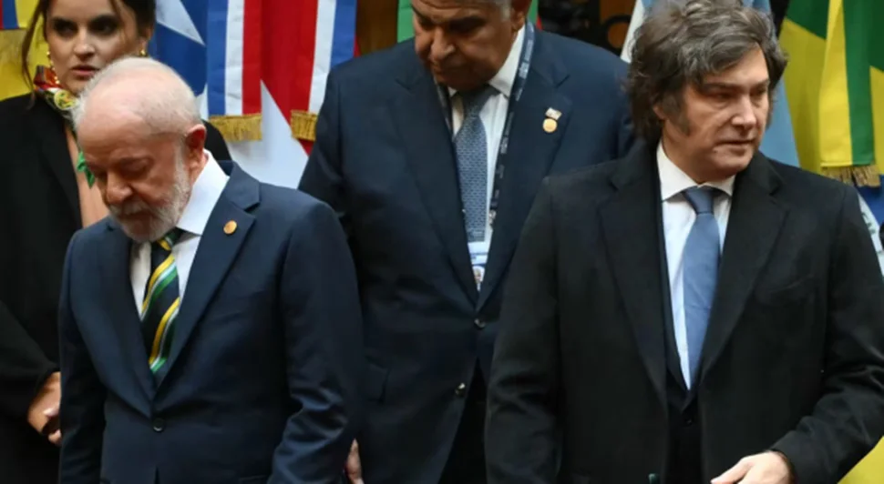 Javier Milei y Lula Da Silva